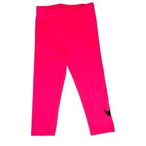 Nike Baby Girls  Athletic Sporty Graphic Pink Logo Leggings Sz 24M